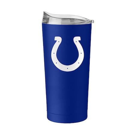 Logo Brands Indianapolis Colts 20oz Flipside Powder Coat Tumbler 614-S20PT-34